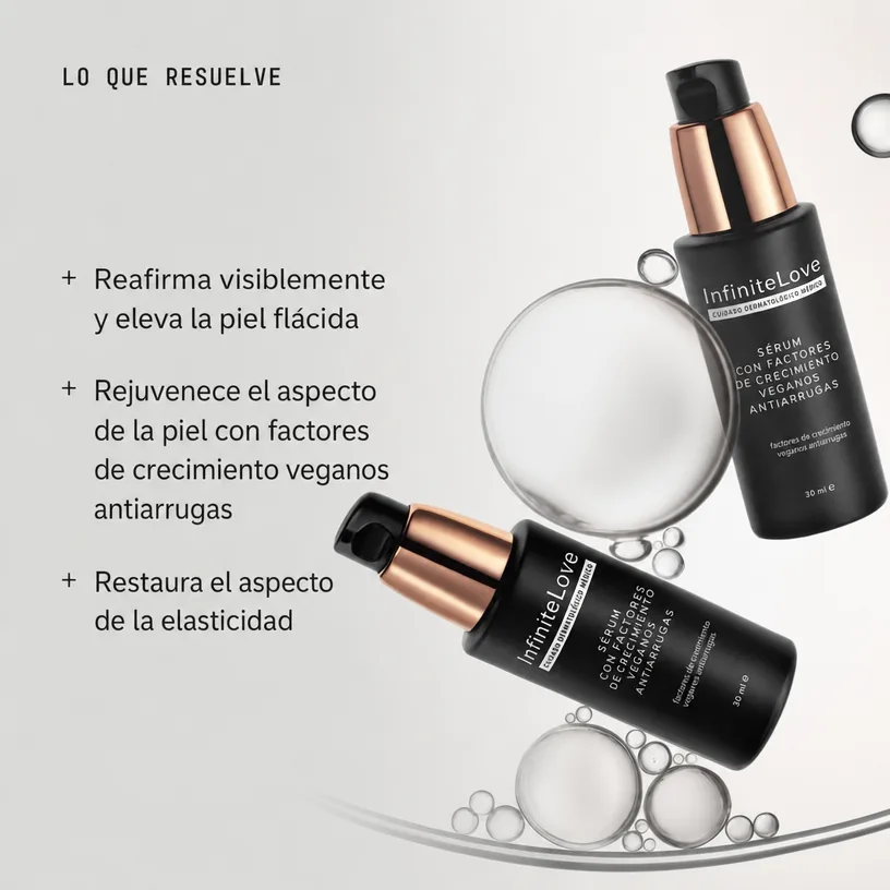 InfiniteLove BioLift — Sérum Reafirmante con Péptidos y Ceramidas 30 ml