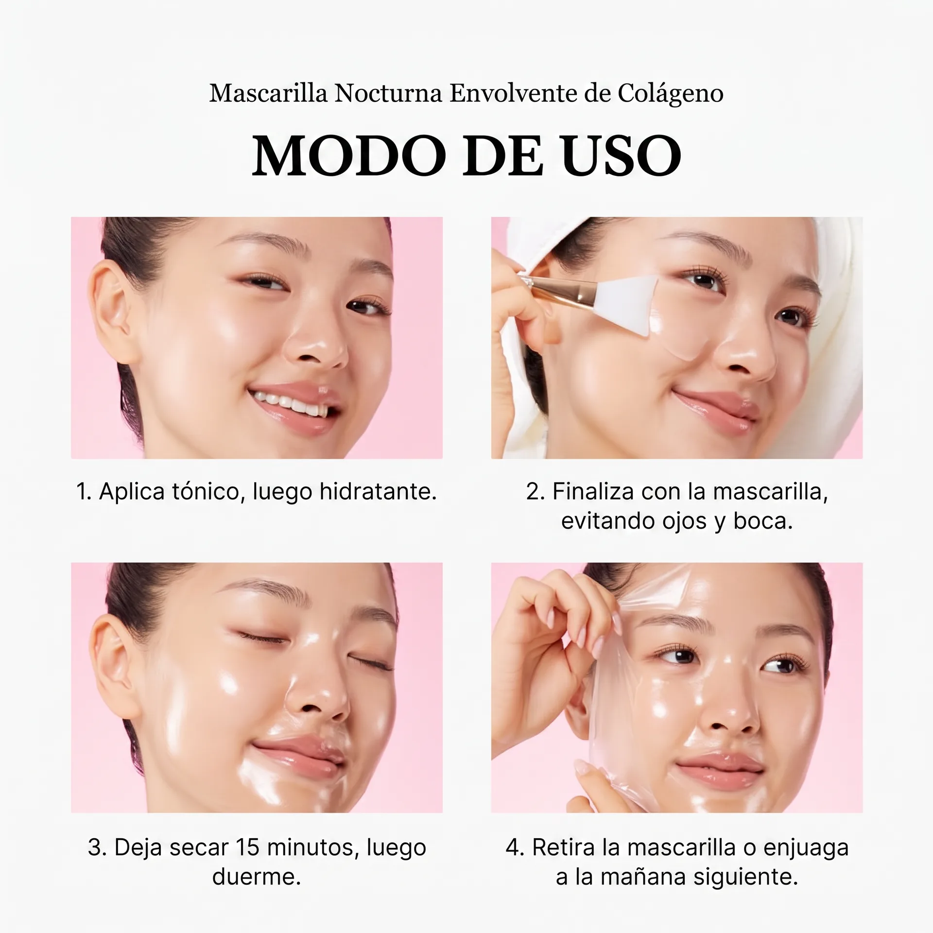 Modo de Uso Mascarilla Nocturna