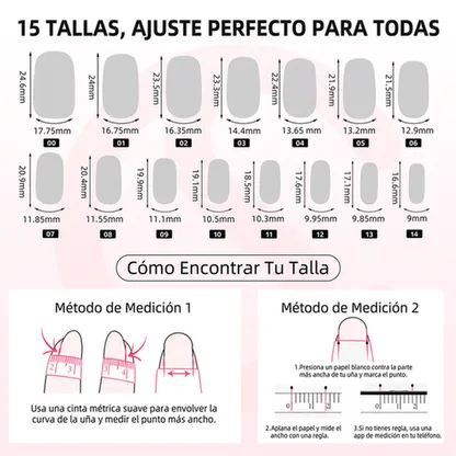 15 Tallas Ajuste Perfecto