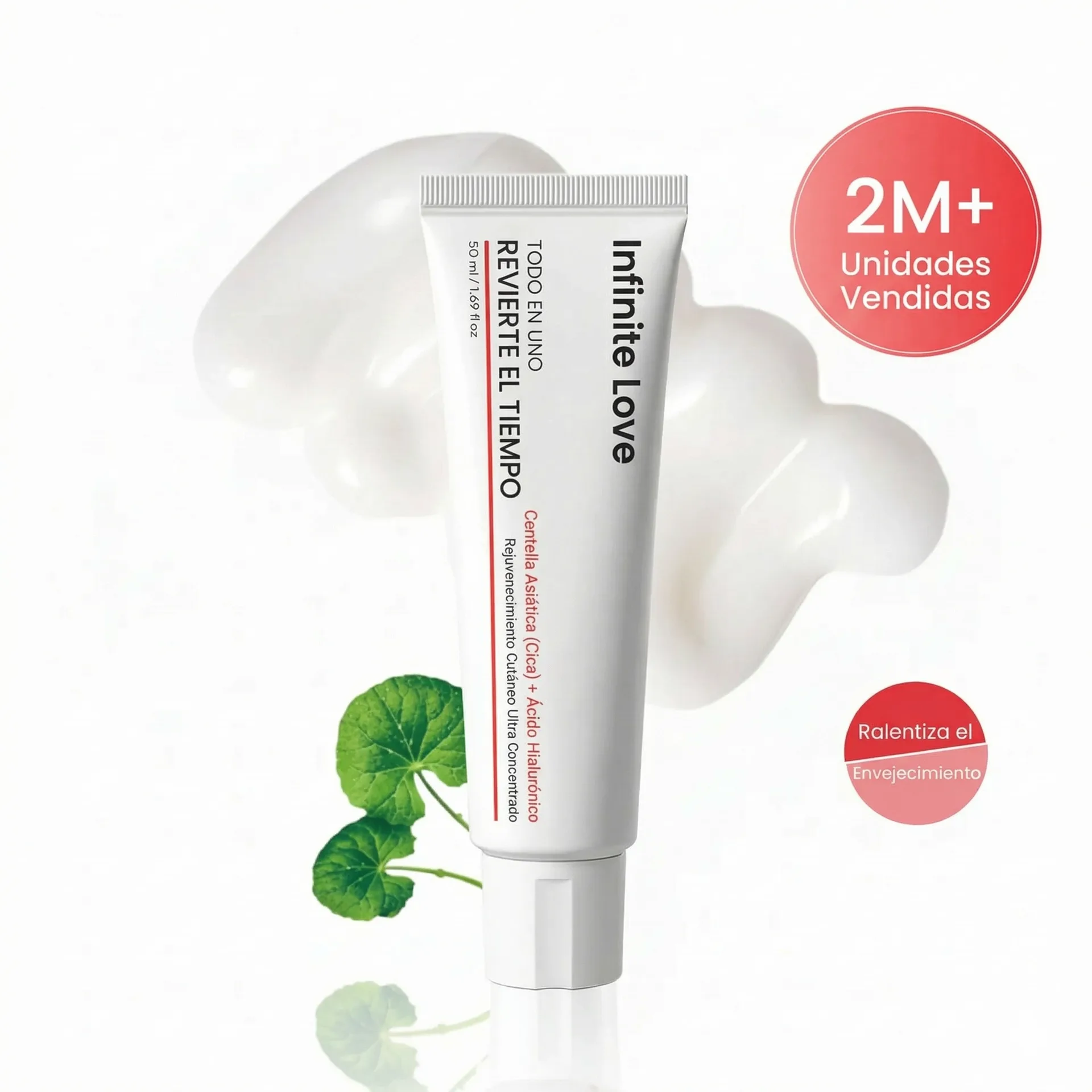 Todo en Uno, crema facial hidratante y reafirmante de 50 ml