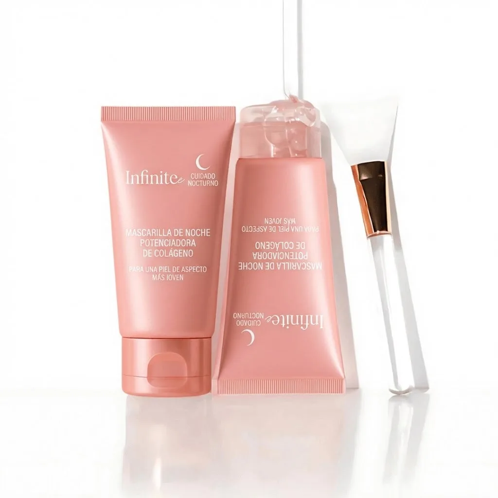 Mascarilla Nocturna de Bio-Colágeno e Hidrogel para Poros Dilatados, Hidratación Profunda y Efecto 'Glass Skin' (Se vuelve Transparente)