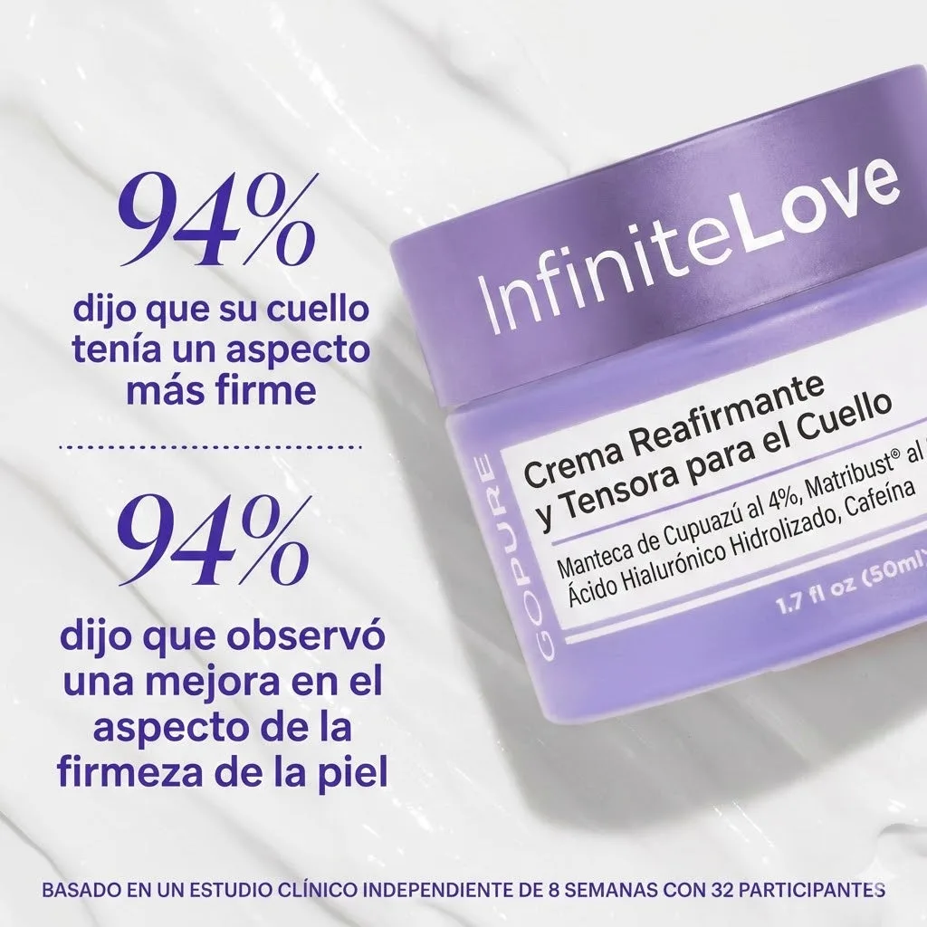 Crema Reafirmante de Cuello y Escote con 2.5% Matribust®, Cafeína y Cupuaçu para Flacidez, Papada y 'Tech Neck'