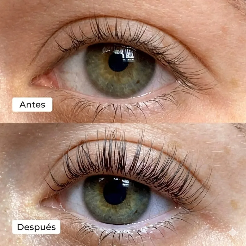Suero Crece Pestañas Vegano con Péptidos y Ginseng para Mayor Longitud y Volumen en 4 Semanas (Apto para Ojos Sensibles)
