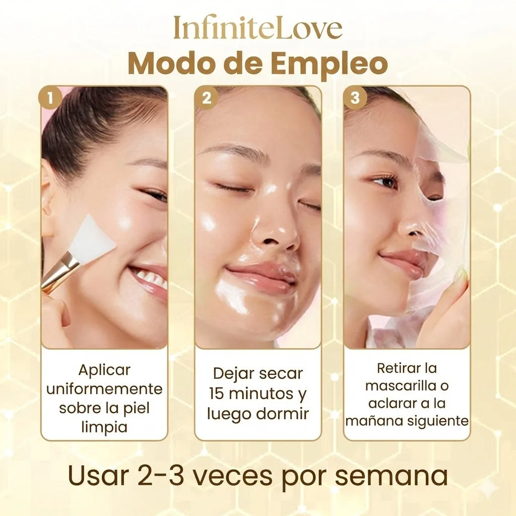 GoldMask — Mascarilla Nocturna Peel-Off de Cúrcuma y Ácido Kójico