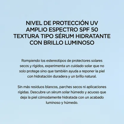 Nivel Proteccion UV SPF 50