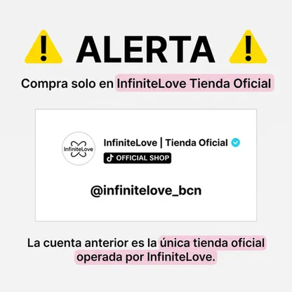 Alerta Tienda Oficial InfiniteLove