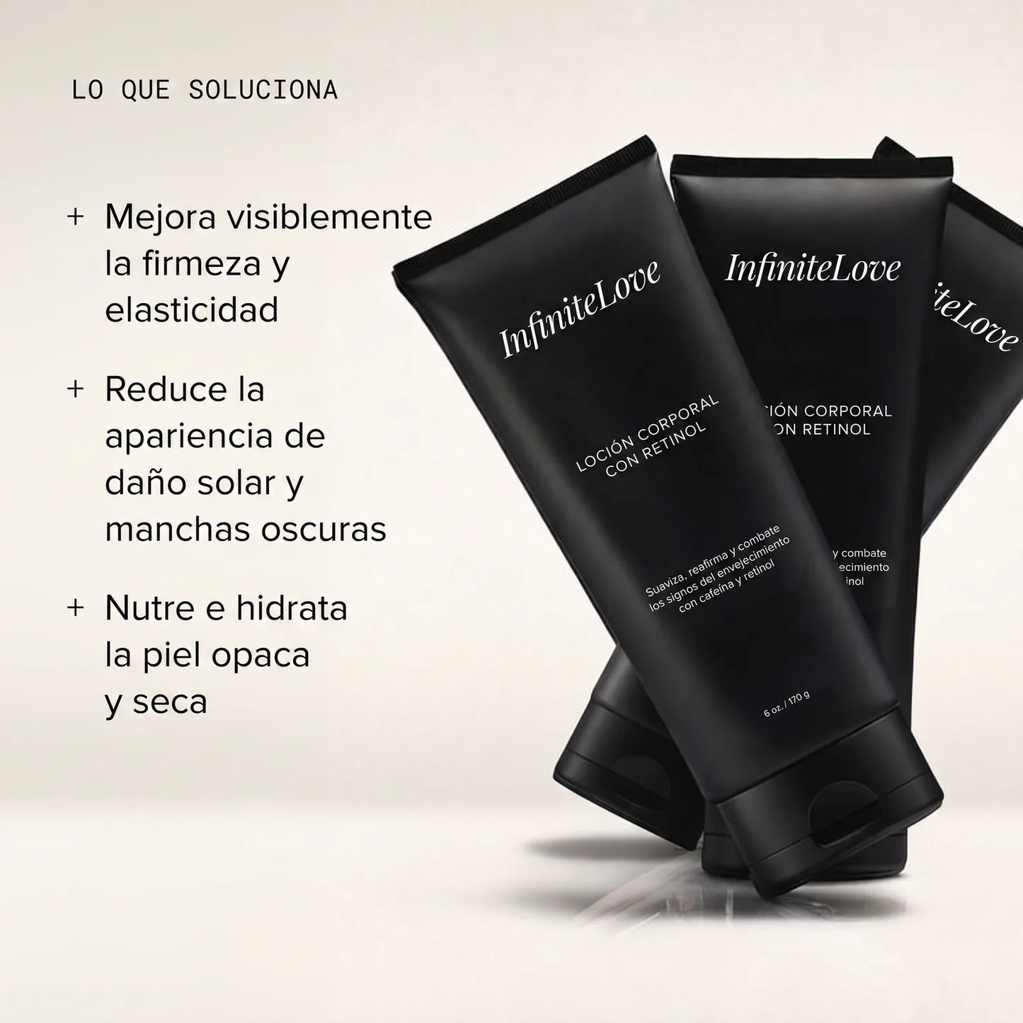 Lo Que Soluciona InfiniteLove Loción Retinol