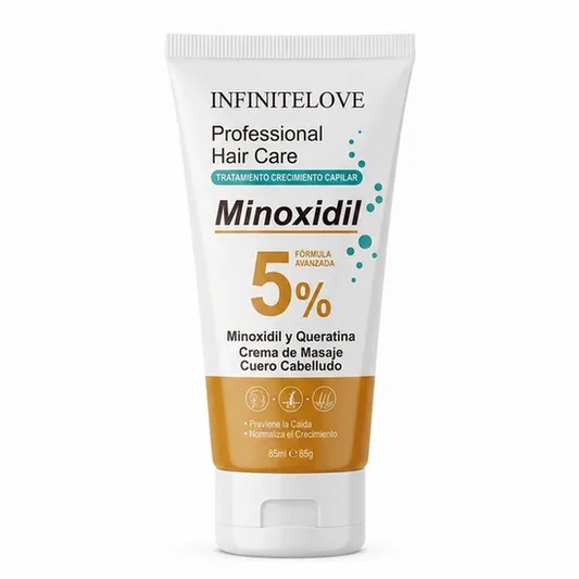 InfiniteLove Crema Capilar Minoxidil 5% Queratina 85ml