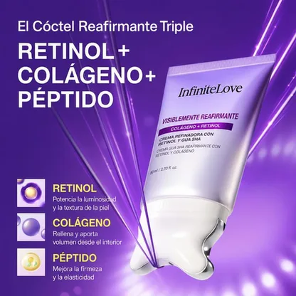 Crema Gua Sha Refinadora Colageno Retinol Reafirmante Contorno V Cuello Escote K-Beauty 80ml