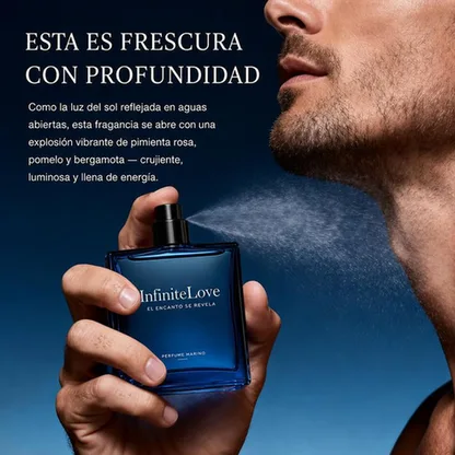 Perfume Marino para Hombre — Colonia Fresca Oceánica de Larga Duración 50 ml