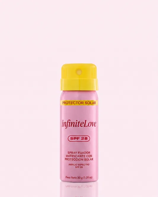 Spray Fijador Maquillaje Matificante SPF28 InfiniteLove